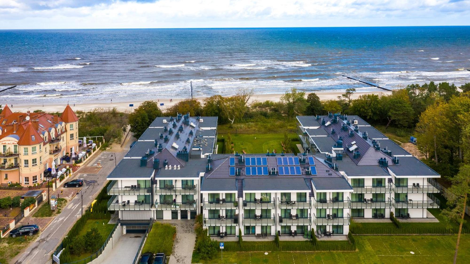 Rezydencja Niechorze 310 Z Widokiem Na Morze I Przy Plazy - 5D Apartamenty Dış mekan fotoğraf