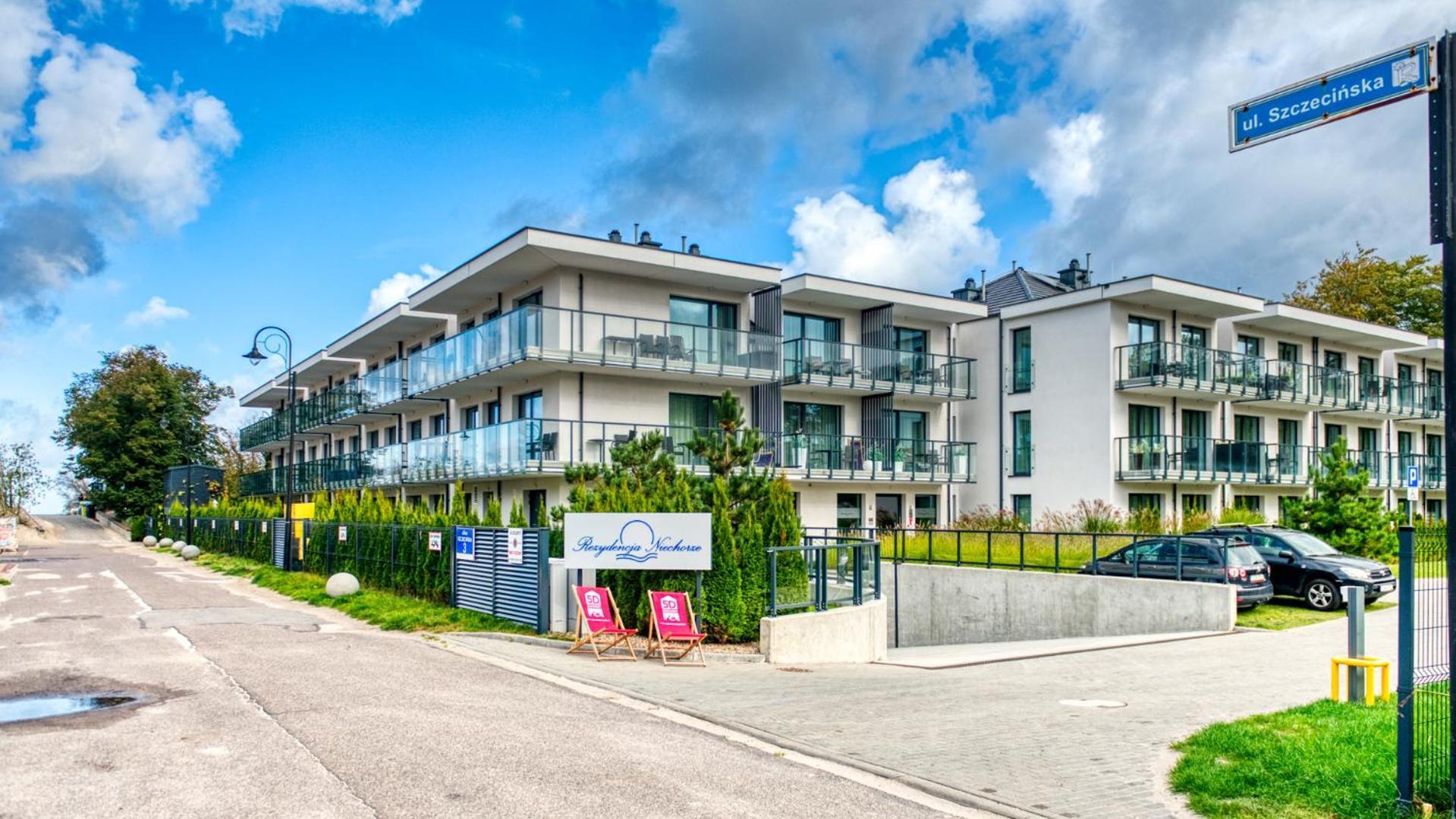 Rezydencja Niechorze 310 Z Widokiem Na Morze I Przy Plazy - 5D Apartamenty Dış mekan fotoğraf